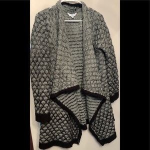 Grey to Black Ombré sweater